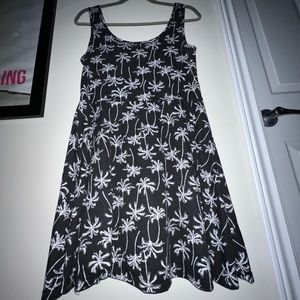 Palm Tree Tank Dress
